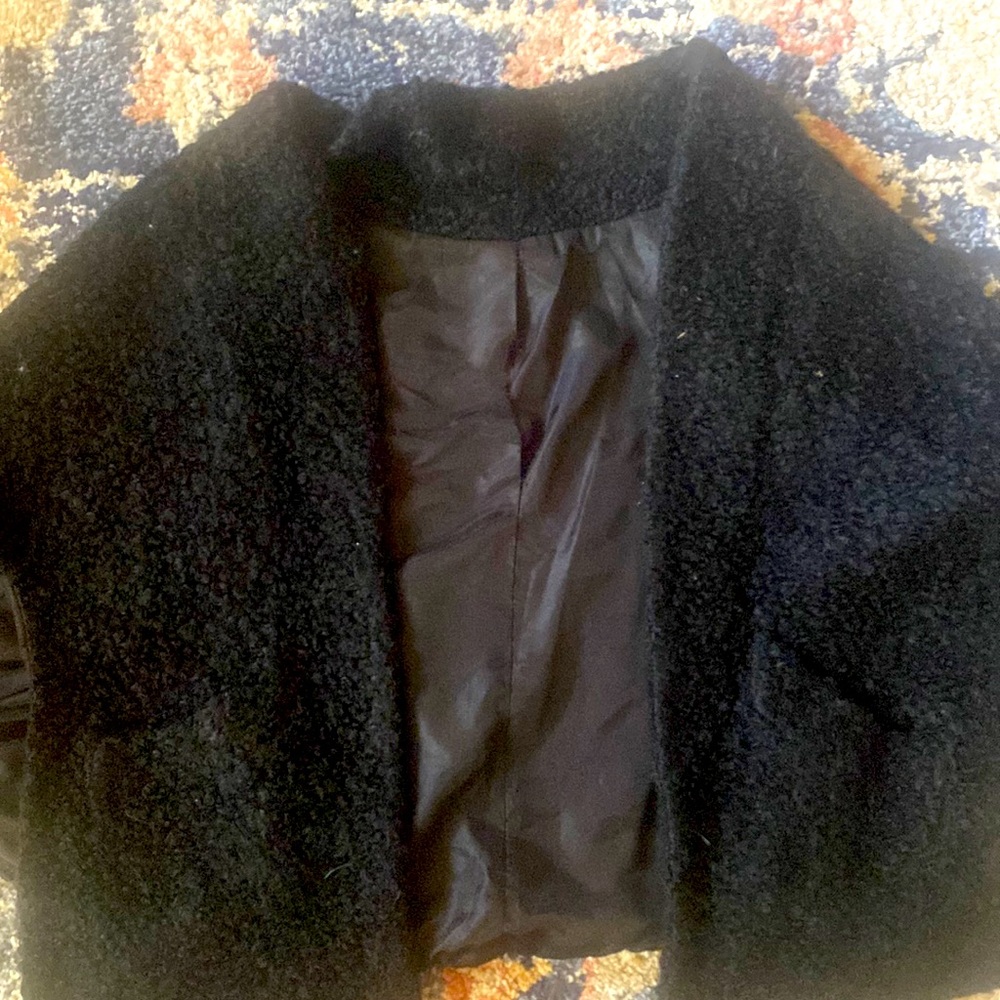 Black cocktail cape